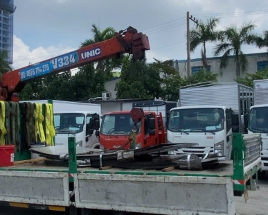 Dịch vụ cho thuê xe cẩu Dĩ An Bình Dương