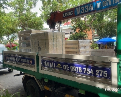 Dịch vụ xe cẩu tại Long An