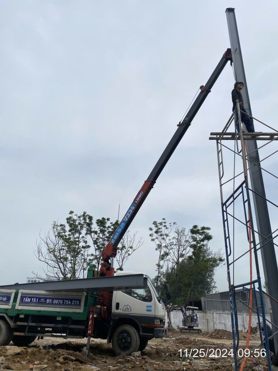 Cho thuê xe cẩu tại Củ Chi, TP.HCM